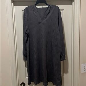 Elegant Gray Women's Dress